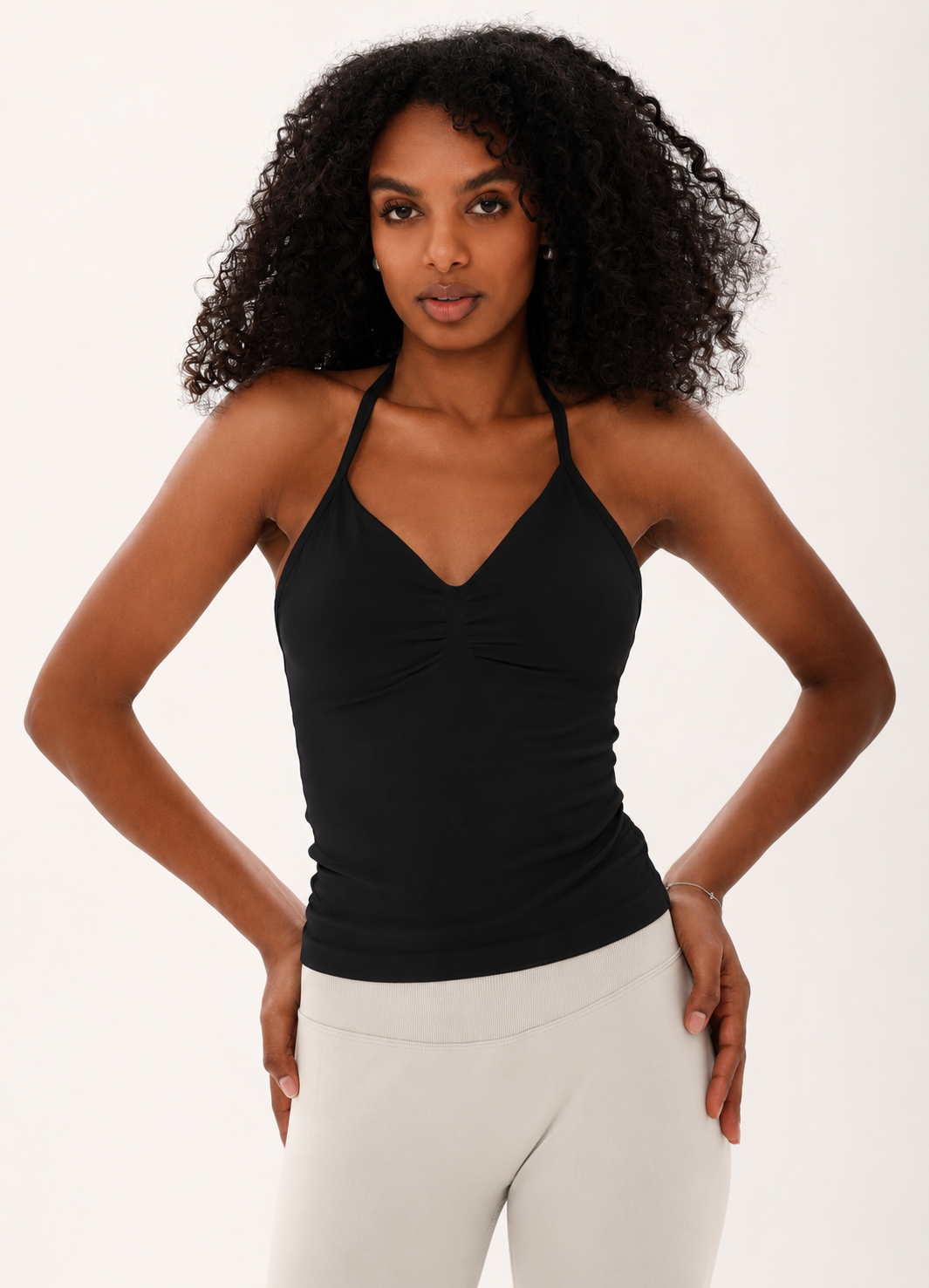The MNML Halterneck Vest - Midnight